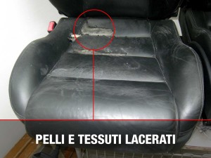 PPI Automotive riparazione pelli tessuti lacerati sedie poltrone tessuti Tortoreto TE IT
